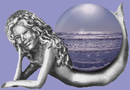 Mermaid with a Seascape Globe