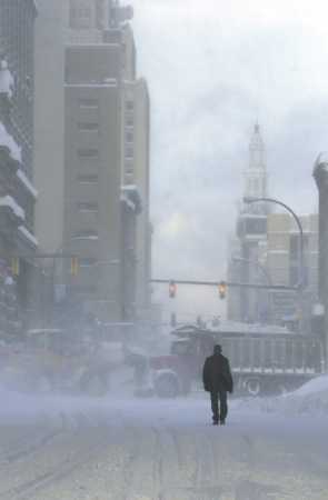 Snow in Buffalo
