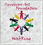 Survivors Art Foundation Webring Logo