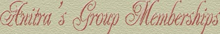 Anitra's Group Memberships