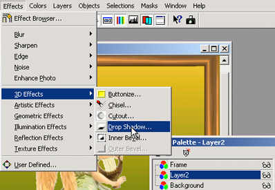 Select image effect