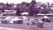 SHARE Tent City, 1998, on Beacon Hill