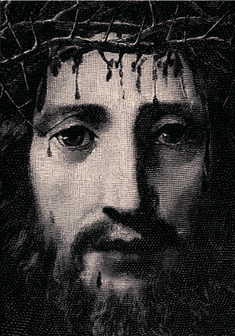 Portrait by Corragio from the Shroud of Turin